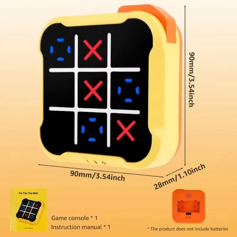 Tic-Tac-Toe on Steroids: The Ultimate Electronic Showdown for Tiny Brainiacs and Grown-Up Kids!